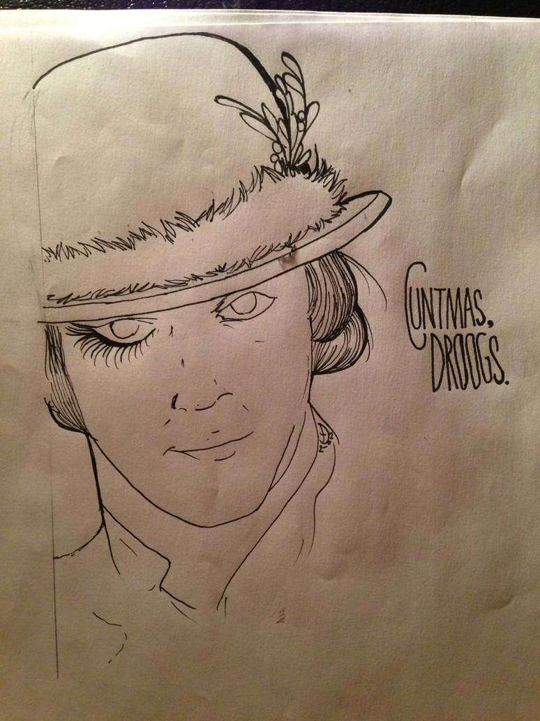 Unfinished Cuntmas Card by ruojasaatana