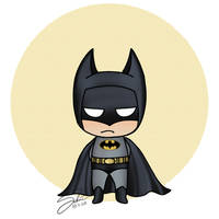 Chibi Batman by CierinBlue