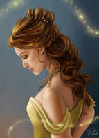 Beauty and the Beast: Princess Belle by CierinBlue