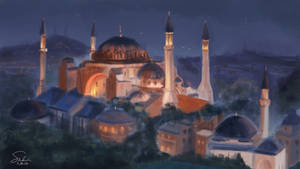 Hagia Sophia by CierinBlue