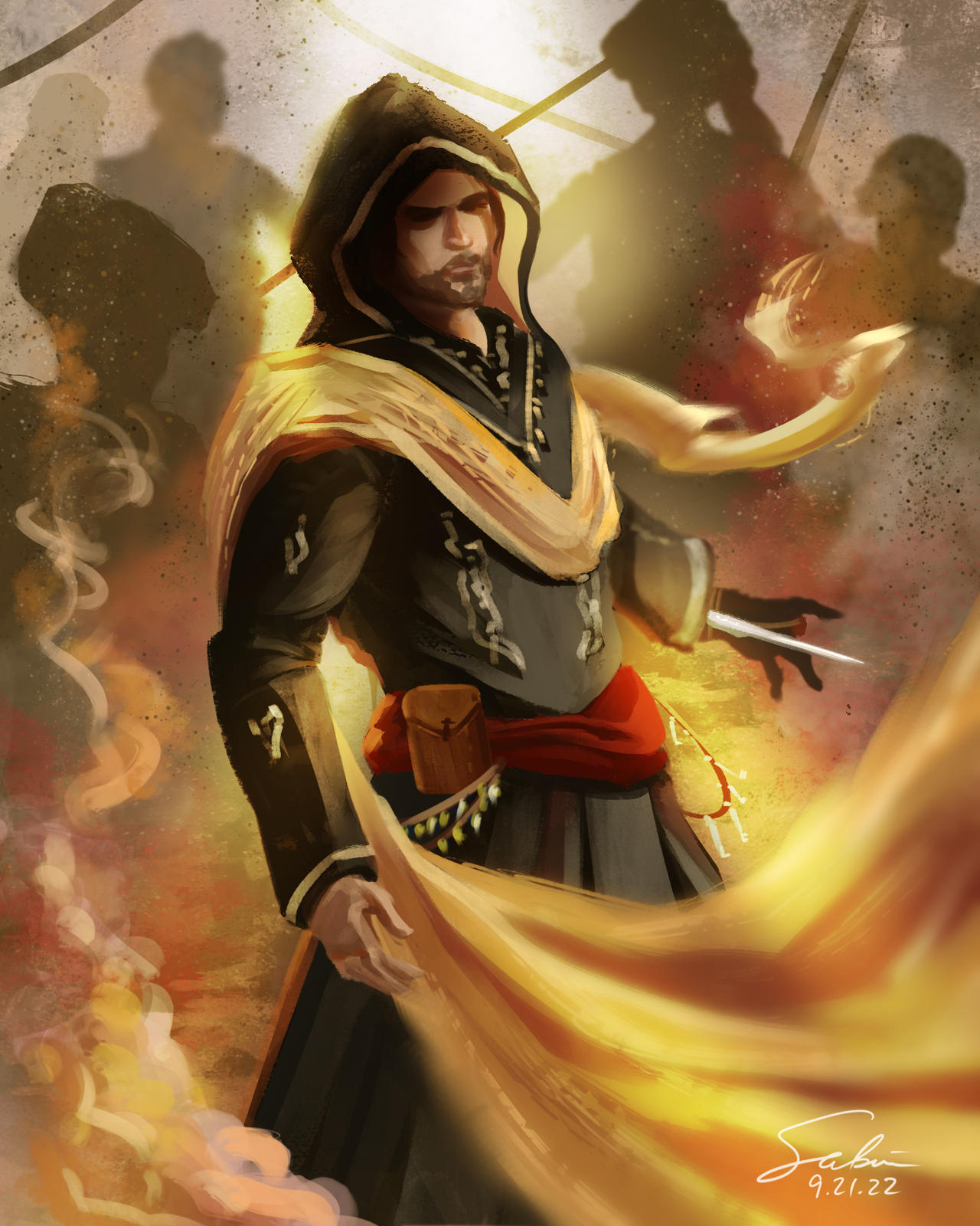Basim Style Basim Ibn Ishaq by CierinBlue on DeviantArt
