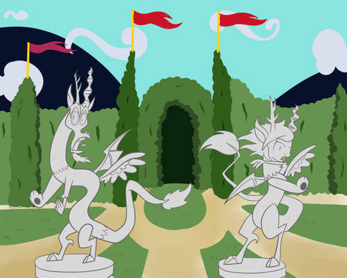 Celestia's Statue Garden