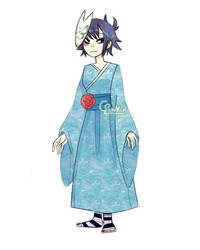 Noodle in a kimono