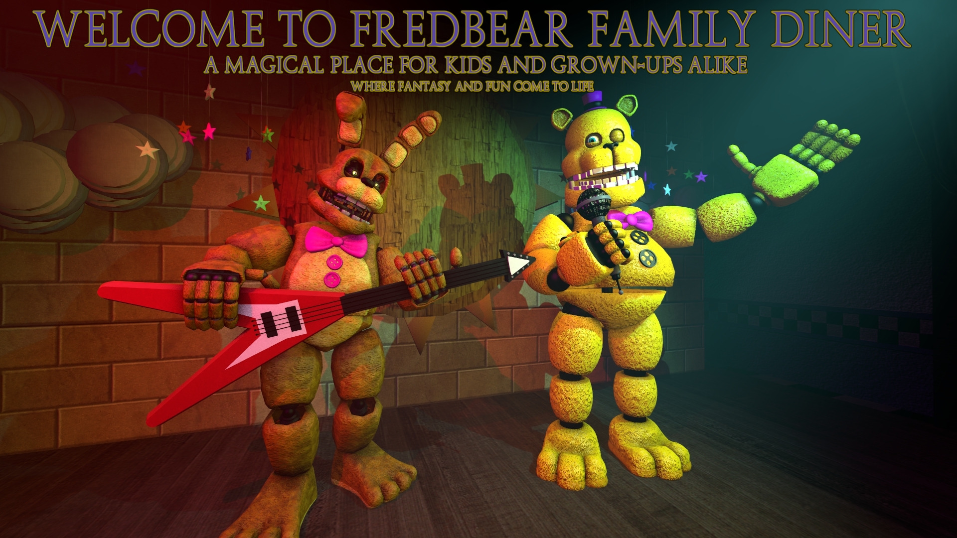 Fredbear And Friends Family Diner by Lukarcadamas on DeviantArt