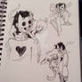 Zacharie and The Judge OFF Doodle Page