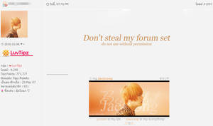 Forum set JAEJOONG 8th