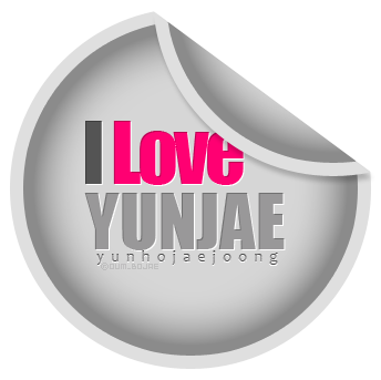 Sticker i love YUNJAE