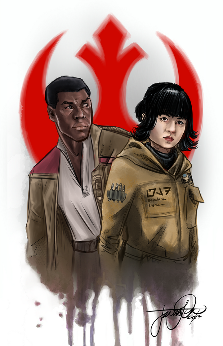 Rose And Finn The Last Jedi By TheJarett On DeviantArt rose-and-finn-the-last-jedi-by-thejarett-on-deviantart