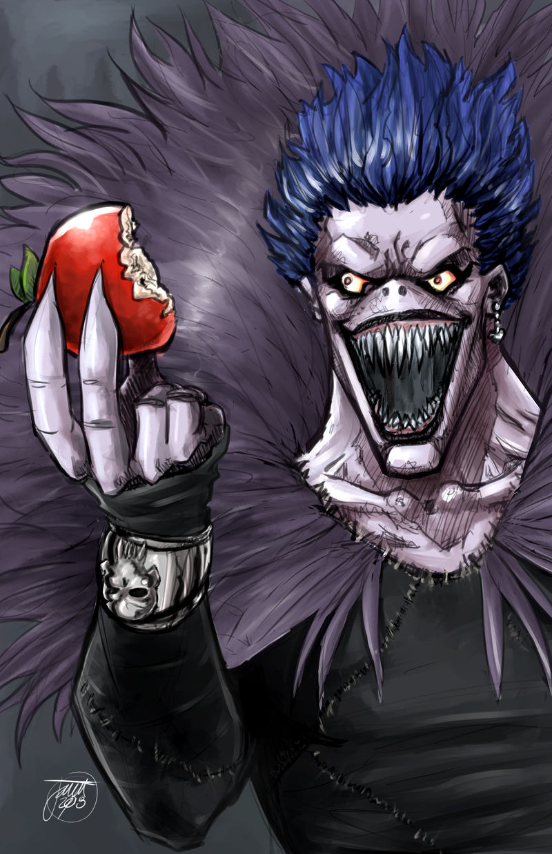 Ryuk of Death Note by TheJarett on DeviantArt