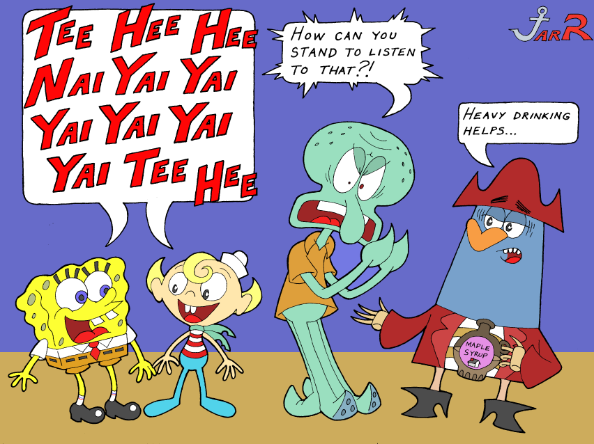 Spongebob Flapjack Crossover By FriskyWoods On DeviantArt spongebob-flapjack-crossover-by-friskywoods-on-deviantart