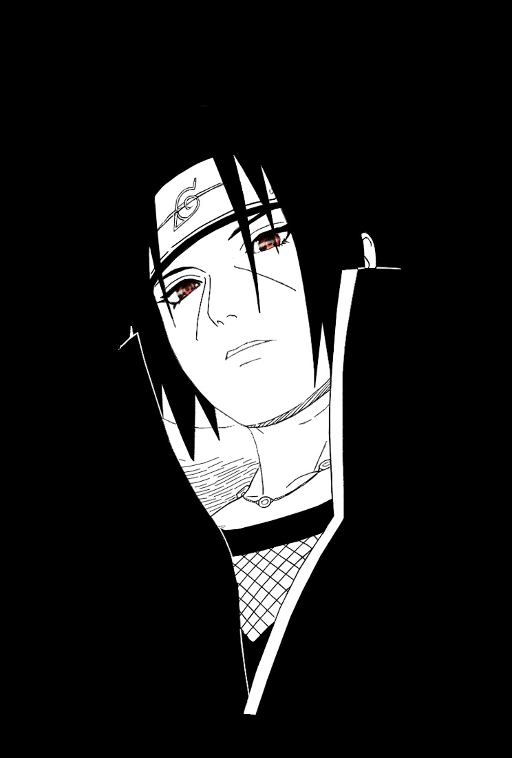 Akatsuki Black  Edition Itachi  by tiddwaylll on DeviantArt