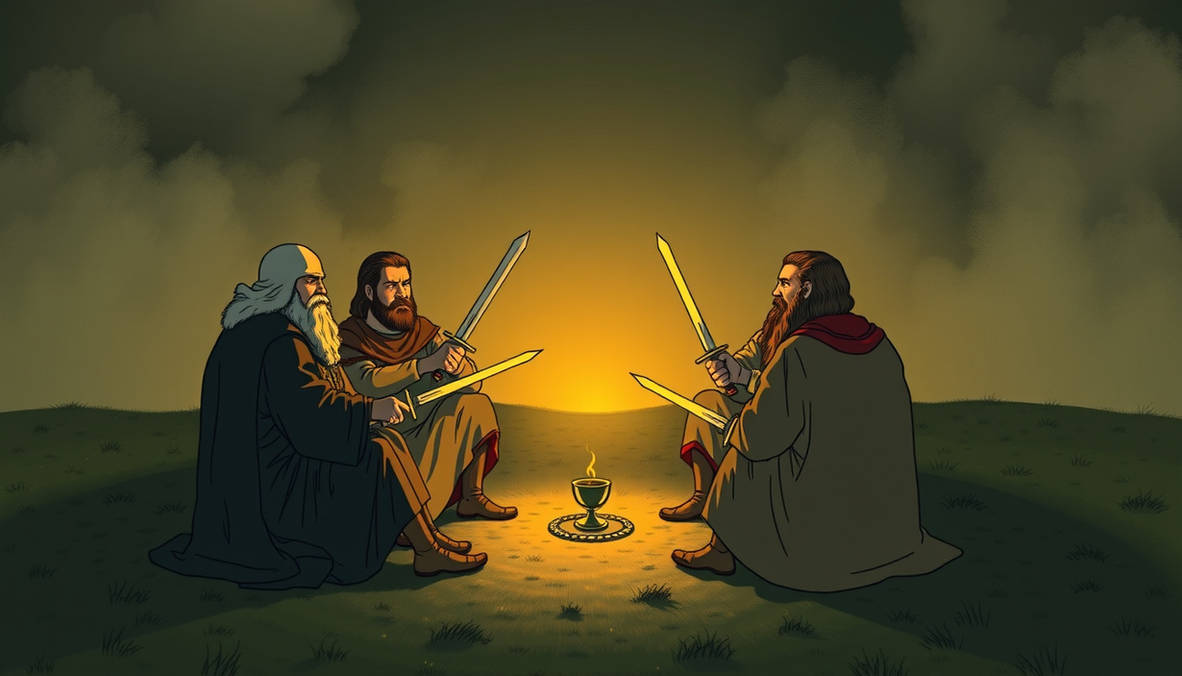 Monty Python Jester Monty python and the Holy Grail sit around in a ci by foolonthehillbill ...