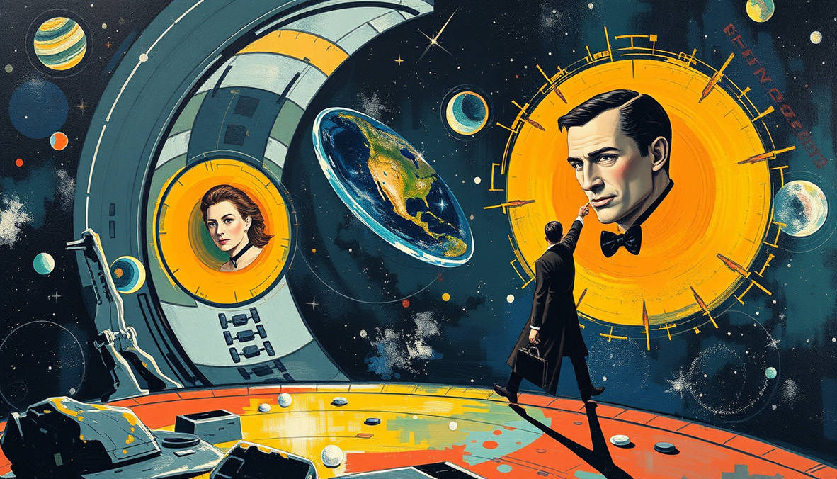 Perry mason and James bond travel through time to