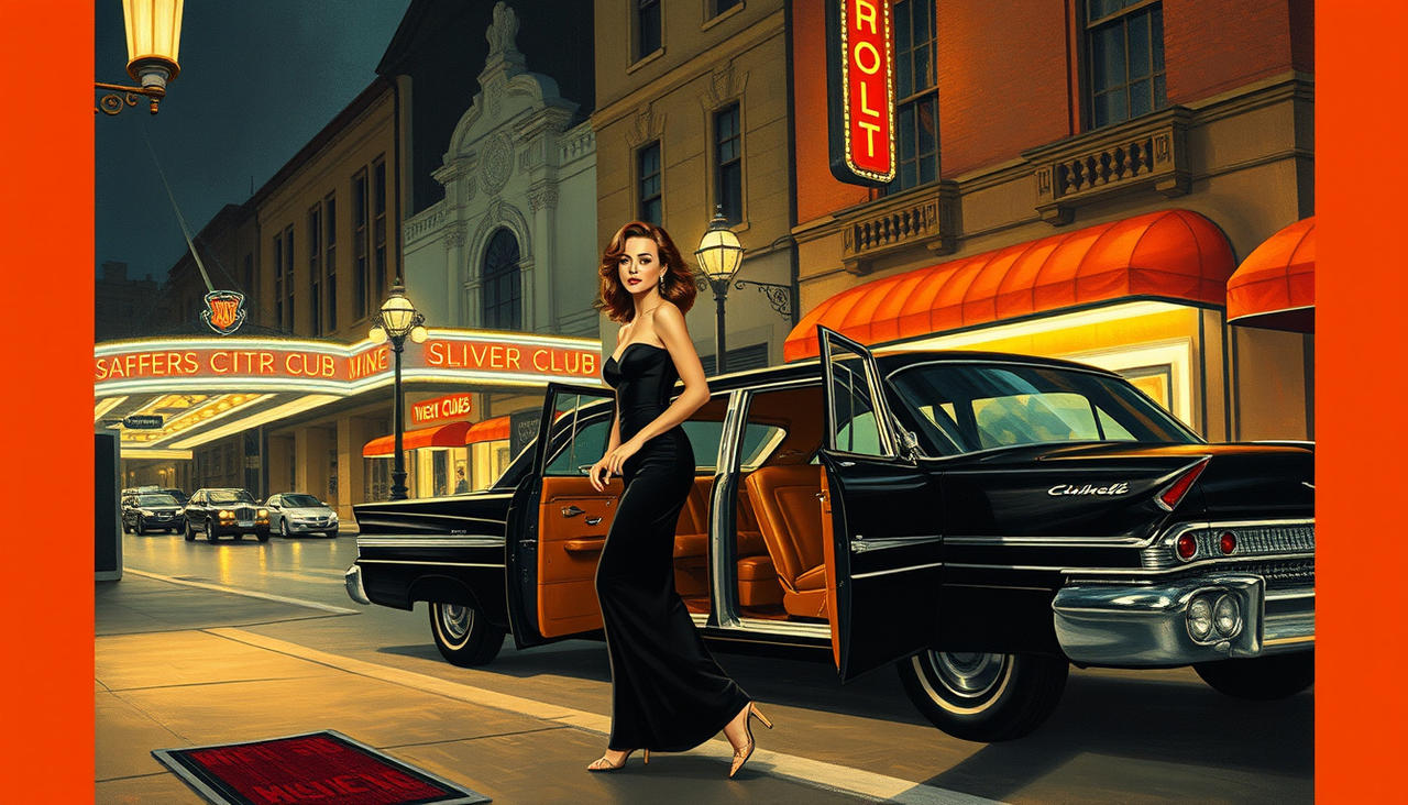 long tall cool woman in a black dress Long Cool Woman in a Black Dress