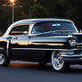 Nineteen fifty eight black cadillac fleetwood