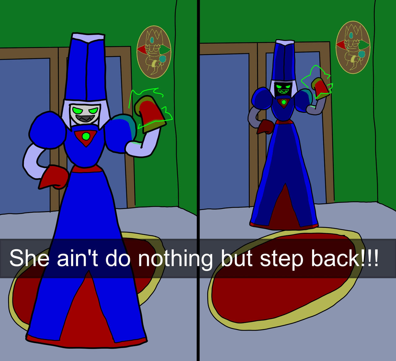 Move Back Meme She Just Step Back Meme Redraw by TheKrauserlols on DeviantArt