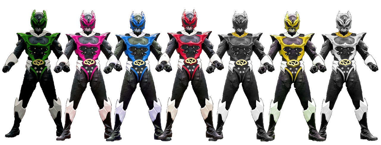 PsychoRangers by Jumon-30 on DeviantArt