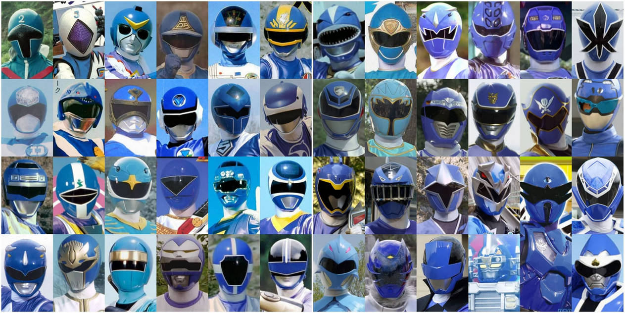 Super Sentai Blue Warriors by Jumon-30 on DeviantArt