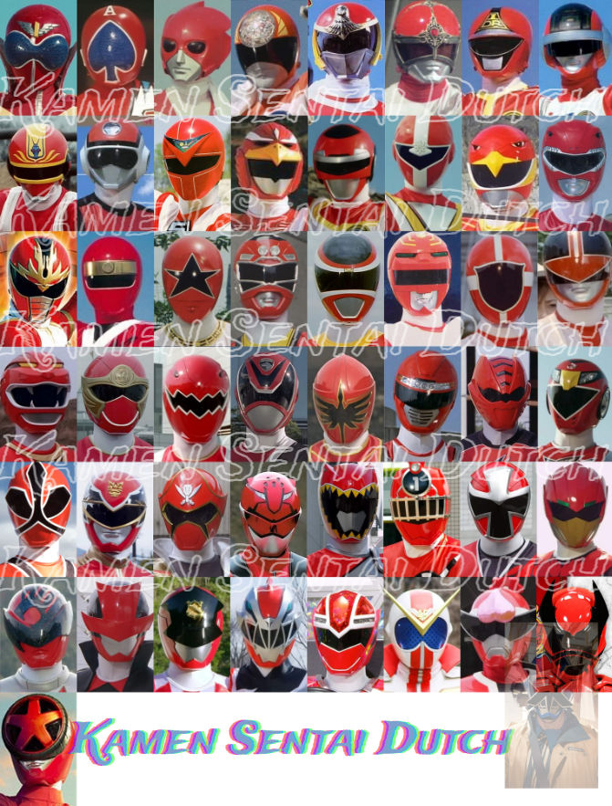 Red Sentai Warriors by Jumon-30 on DeviantArt
