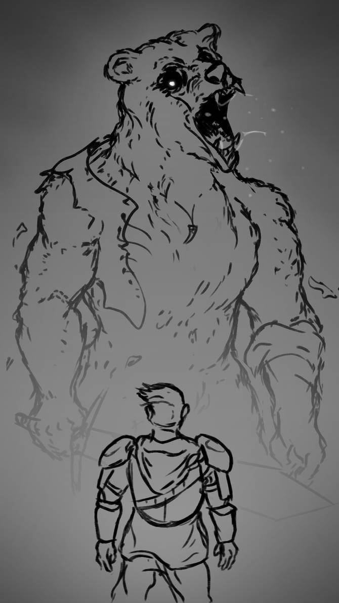 Werebear Encounter by Gnomeblin on DeviantArt