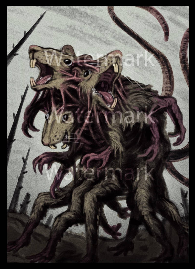 Scary Rattituli Rat Horror by Gnomeblin on DeviantArt