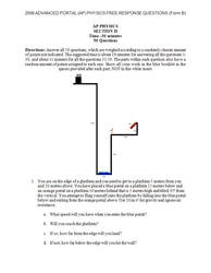 AP Physics Exam Q1 -Revised-