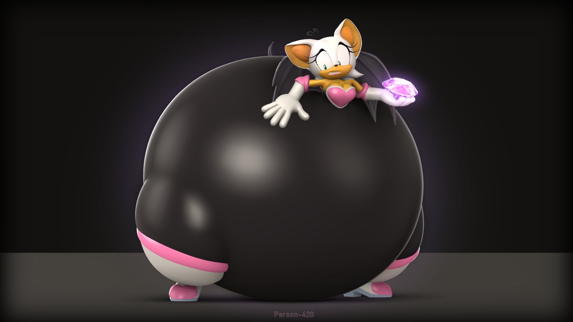 Deviantart Rouge Cream Bottom heavy rouge inflation by ultrm on DeviantArt