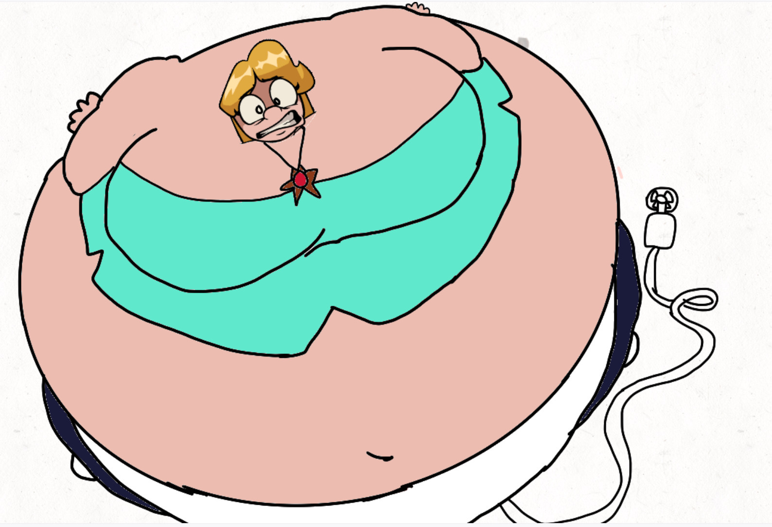 Bomb Inflation Explosion Deviantart Sml mix j821 rose she got inflation and explode by ultrm on DeviantArt