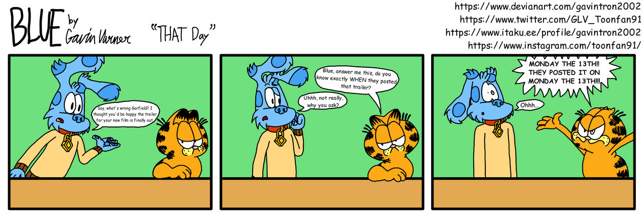 Blue Comic Custom Blue Comic Strip 2 - THAT day by Gavintron2002 on DeviantArt