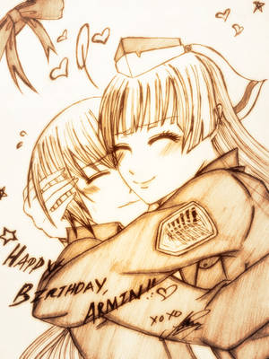 [Shingeki no Kyojin] Happy Birthday Hug for Armin!