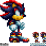 Shadow the Hedgehog Sonic Mania Style