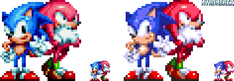 Sonic Mania - Sonic and Knuckles