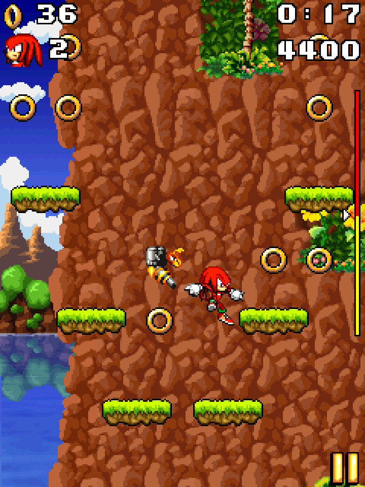 Knuckles Jump Knuckles The Echidna in Sonic Jump (Mockup) by Xyroneriz on DeviantArt