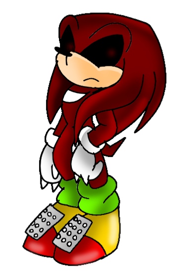 Knuckles.EXE by ErickGamer555 on DeviantArt