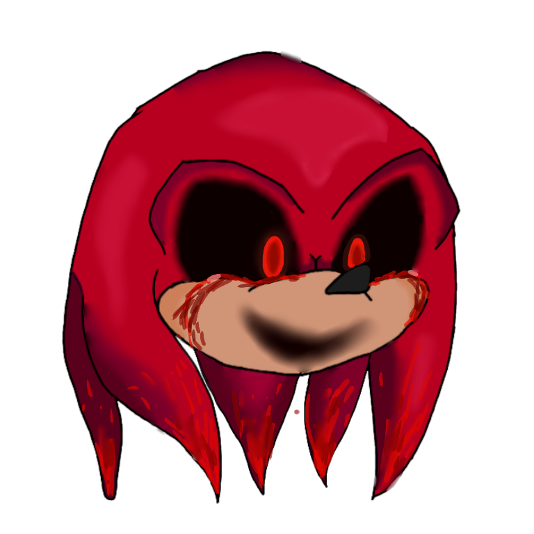 Knuckles.EXE by ErickGamer555 on DeviantArt