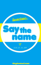 [Cover.S] SAY THE NAME [2]