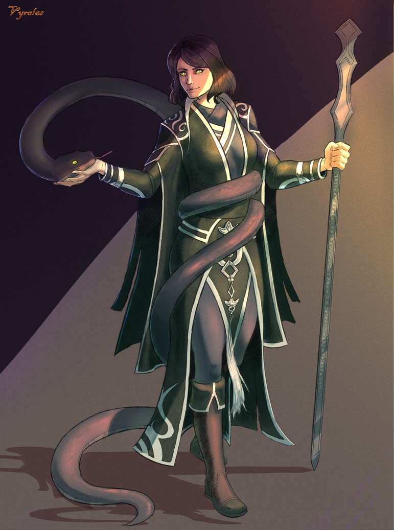 Yuan Ti Character Commission By Vyralas On DeviantArt yuan-ti-character-commission-by-vyralas-on-deviantart