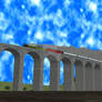 OpenRails-Steaming over the Ribblehead Viaduct