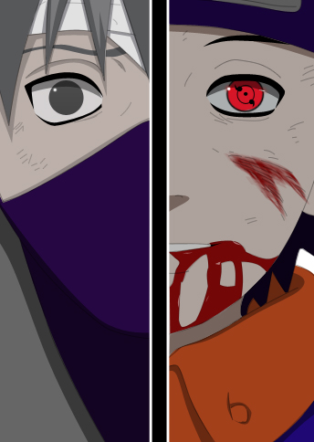 Obito Uchiha and Kakashi Hatake