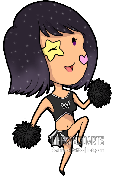 Coach Chibi Cheer Chibi by Tiffkabooarts on DeviantArt