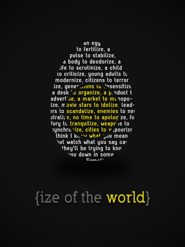 Ize of the World