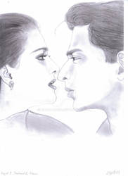 Shahrukh Khan and Kajol - KKKG