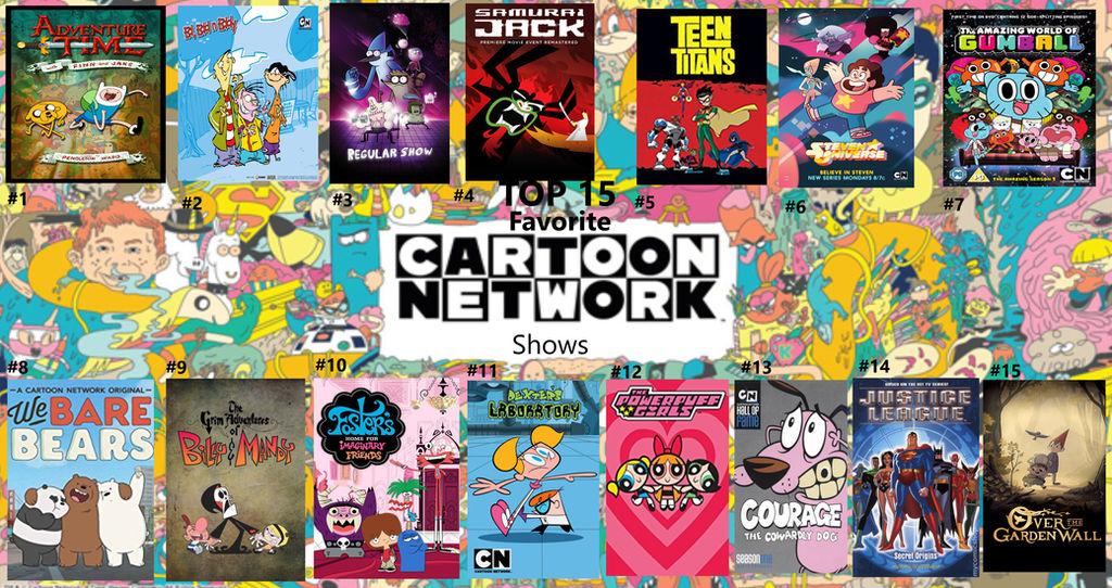 My Top 10 Favorite Cartoon Network Shows By Alphamoxley95 On Deviantart ...