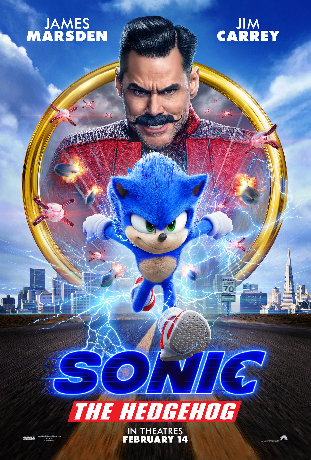 Paramount Slates 'Sonic the Hedgehog 3,' Pushes Back Smurfs