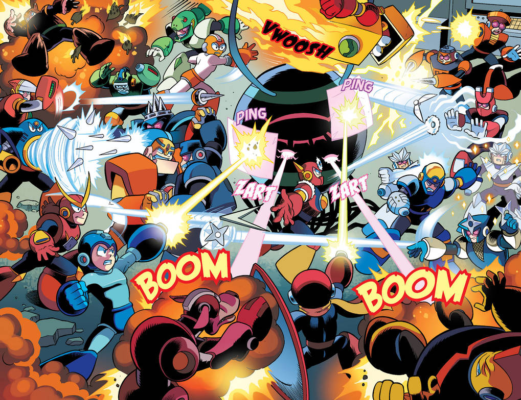 Archie Mega Man Run Mega Man Archie Comics #29-32 Review by MegaCrashtheHedgehog on DeviantArt