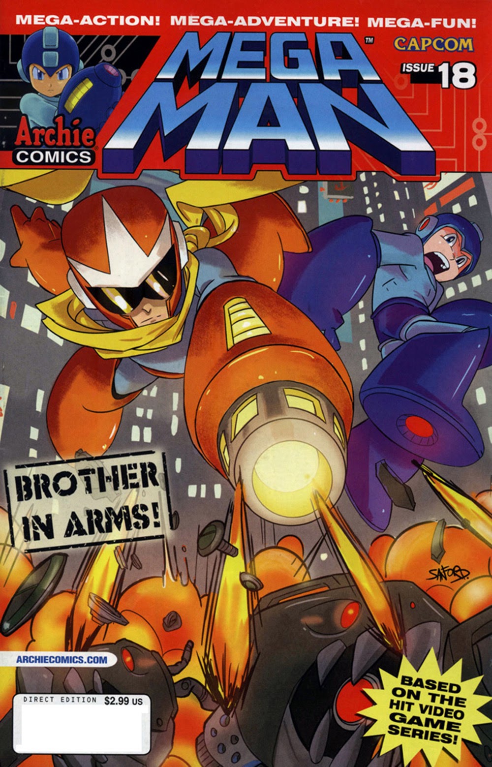 Archie Mega Man Run Mega Man Archie Comics #17-18 Review by MegaCrashtheHedgehog on DeviantArt
