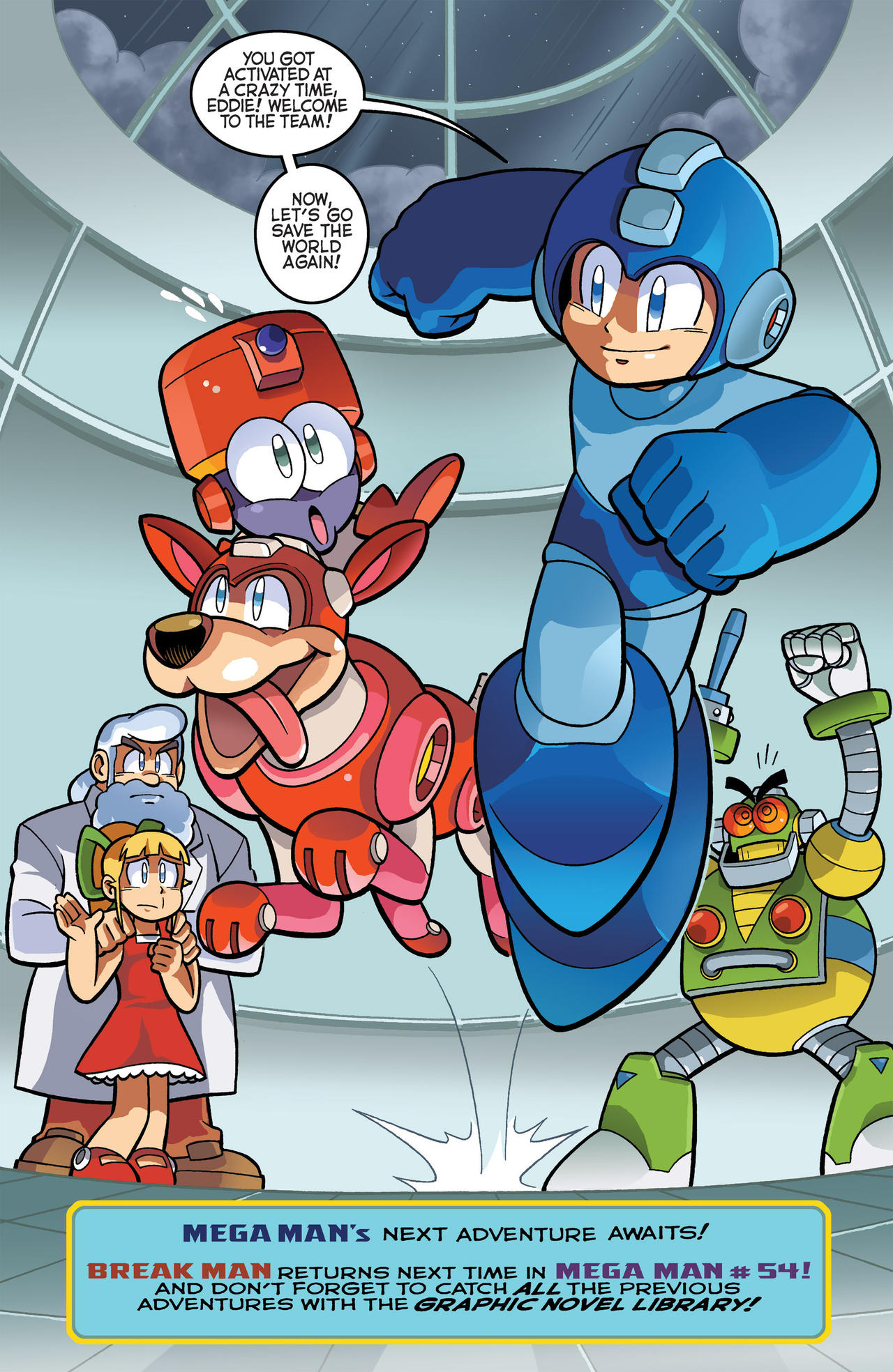 Archie Mega Man Run Mega Man Archie Comics #49 and #53-55 Review by MegaCrashtheHedgehog on ...