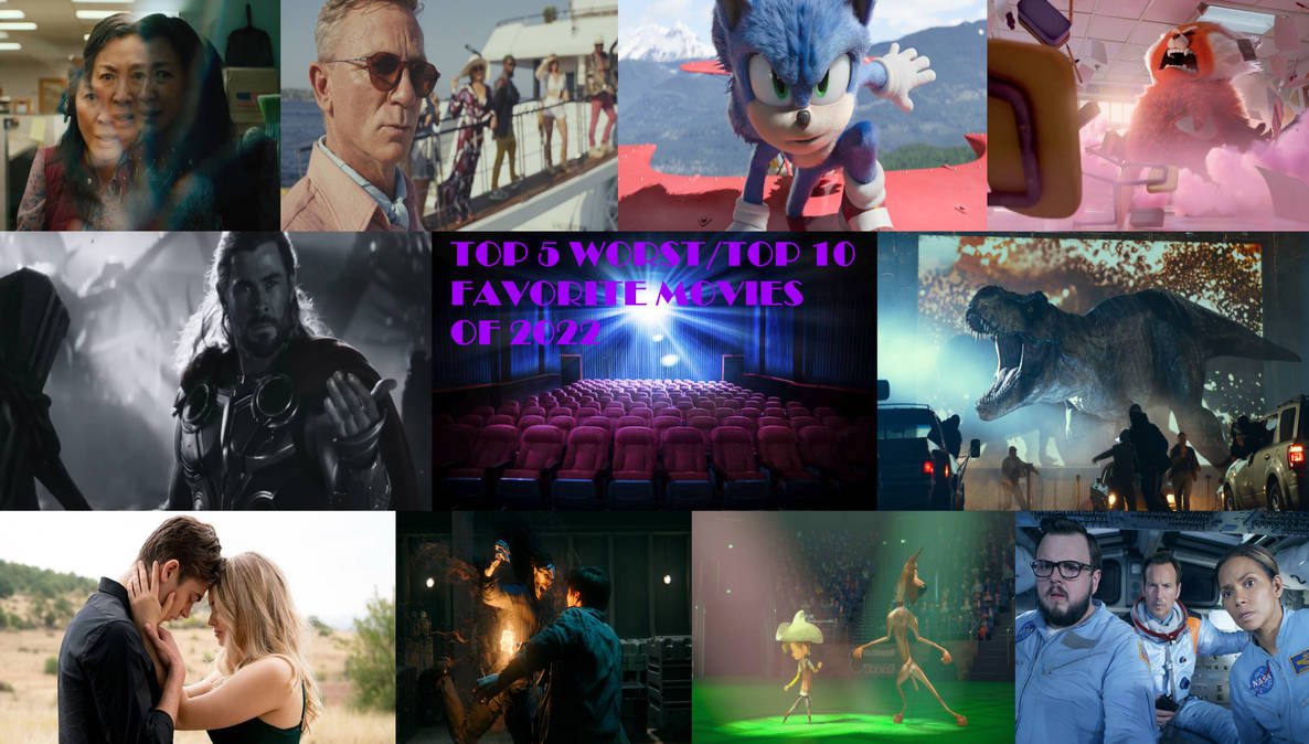 Top 5 Worst/Top 10 Favorite Movies of 2022 by MegaCrashtheHedgehog