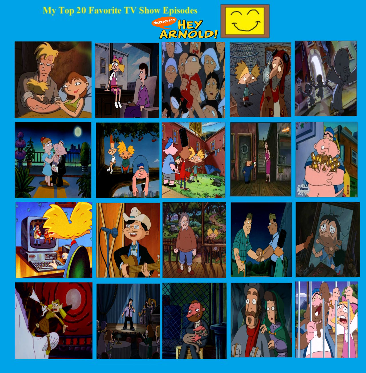 Top 20 Favorite Episodes of Hey Arnold by MegaCrashtheHedgehog on Top 20 Favorite Episodes of Hey Arnold by MegaCrashtheHedgehog on