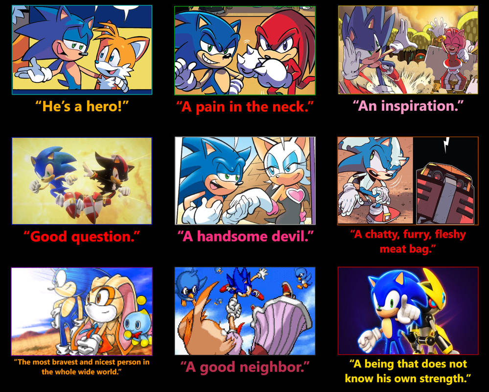 What do you think of Sonic the Hedgehog? by MegaCrashtheHedgehog on ...